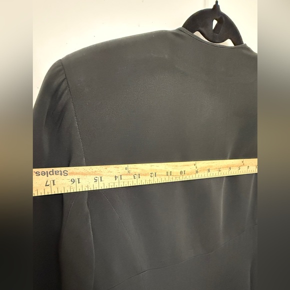 Lafayette 148 NY Black Tailored Blazer Jacket Size 6 - Picture 14 of 14